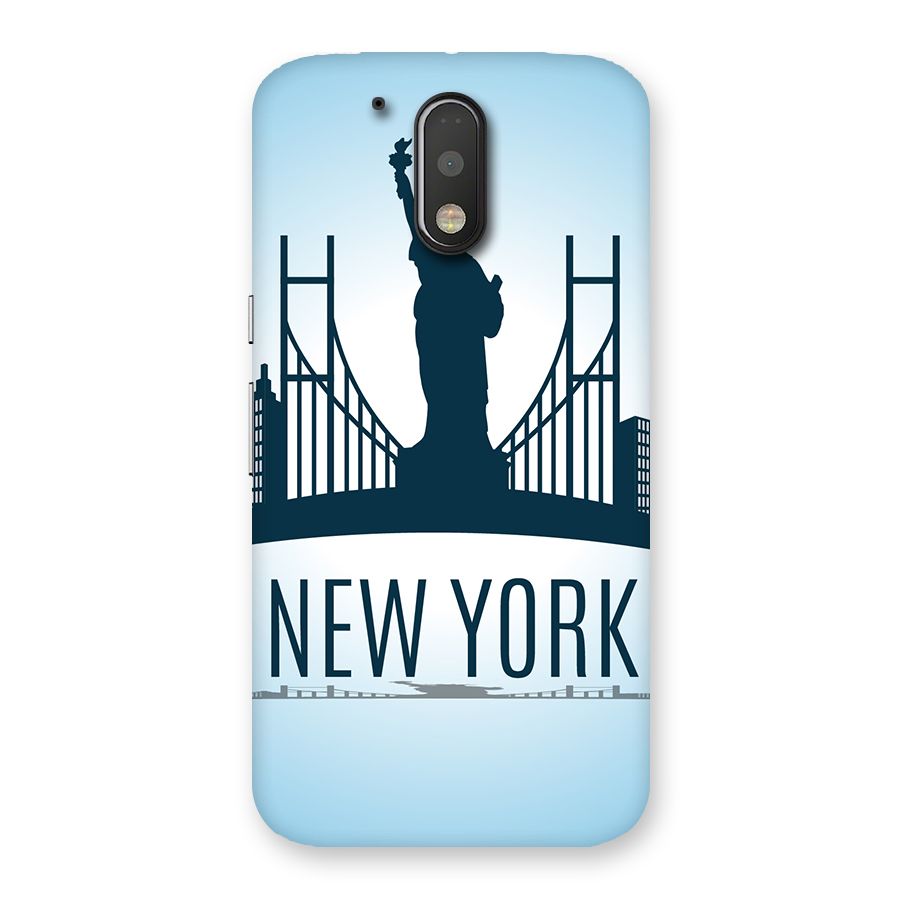 New York Skyline Back Case for Motorola Moto G4