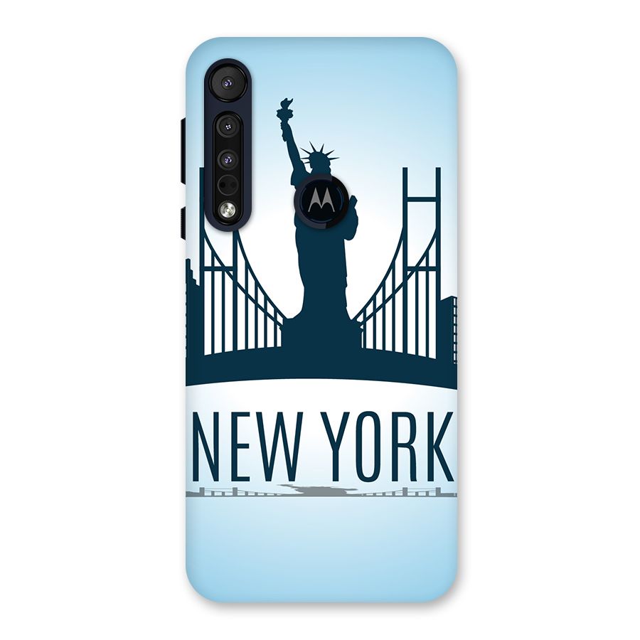 New York Skyline Back Case for Motorola One Macro