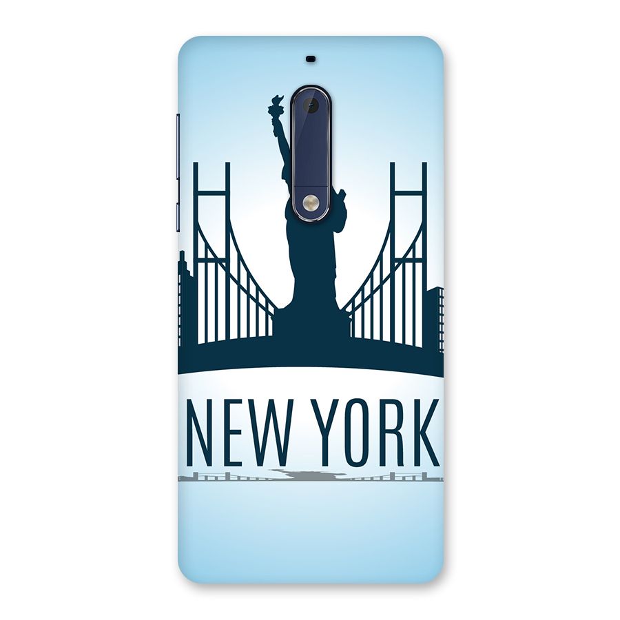 New York Skyline Back Case for Nokia 5
