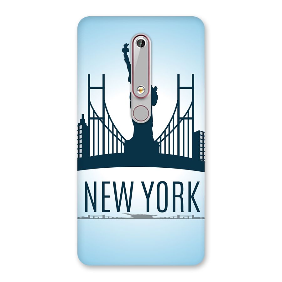 New York Skyline Back Case for Nokia 6.1