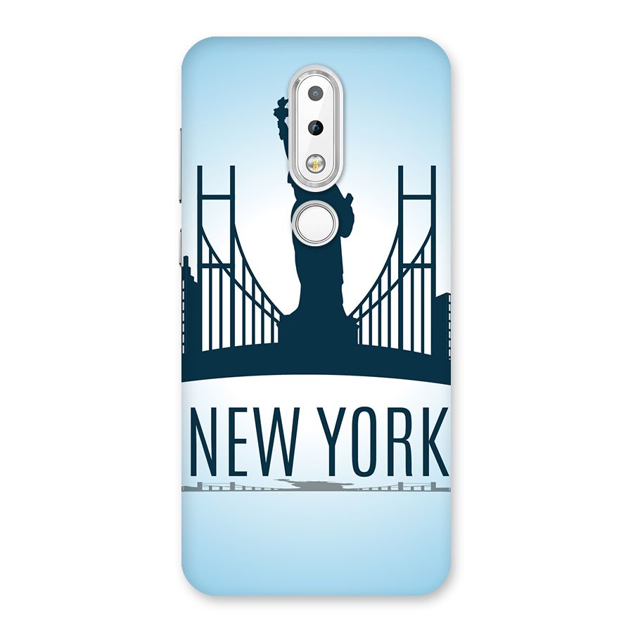 New York Skyline Back Case for Nokia 6.1 Plus