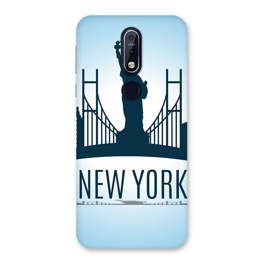 New York Skyline Back Case for Nokia 7.1