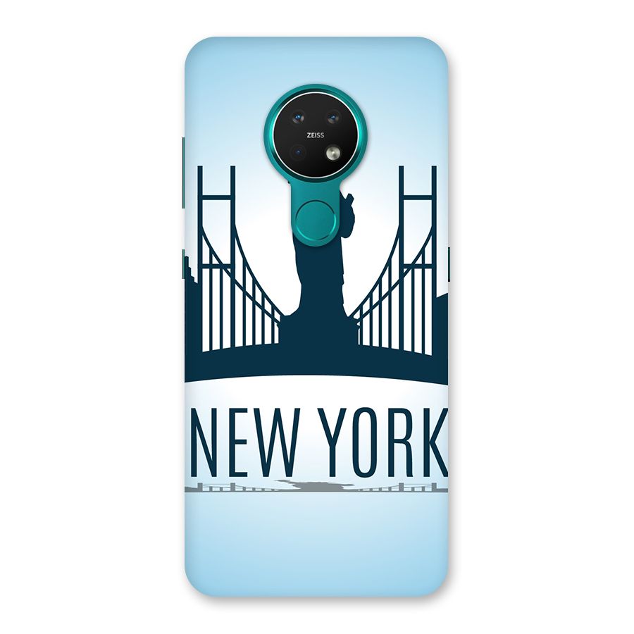 New York Skyline Back Case for Nokia 7.2
