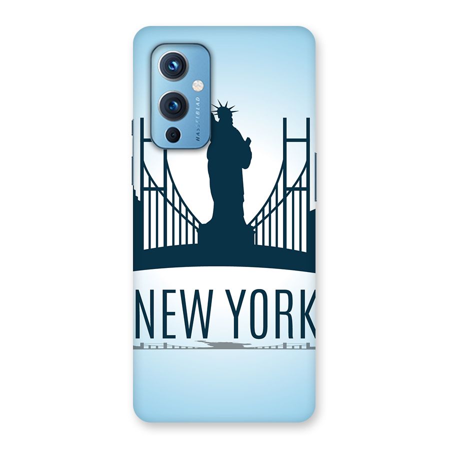 New York Skyline Back Case for OnePlus 9