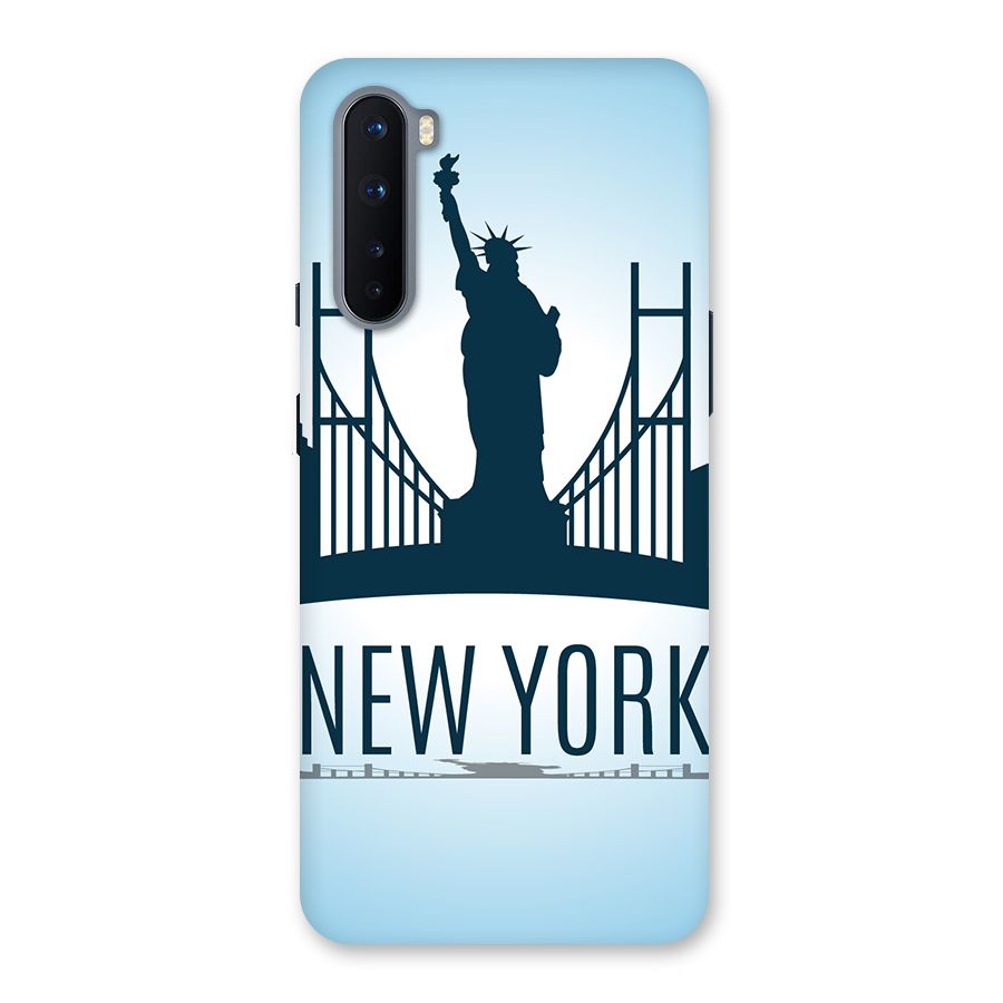 New York Skyline Back Case for OnePlus Nord
