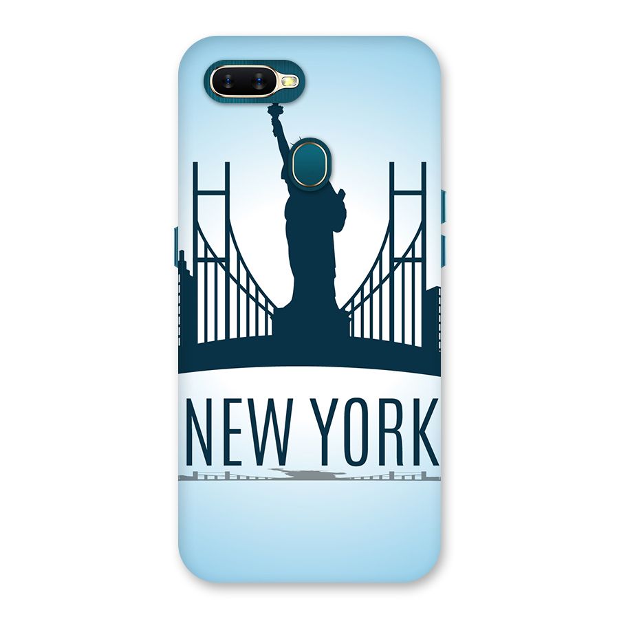 New York Skyline Back Case for Oppo A11k