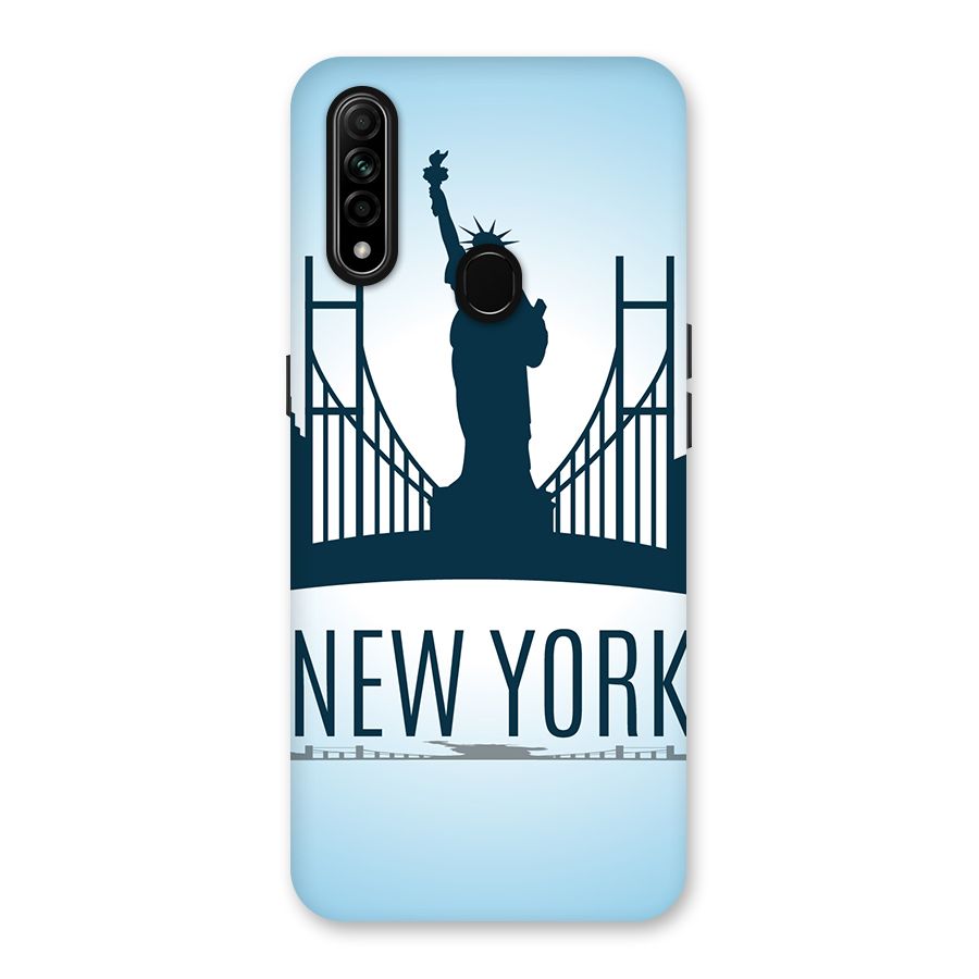 New York Skyline Back Case for Oppo A31