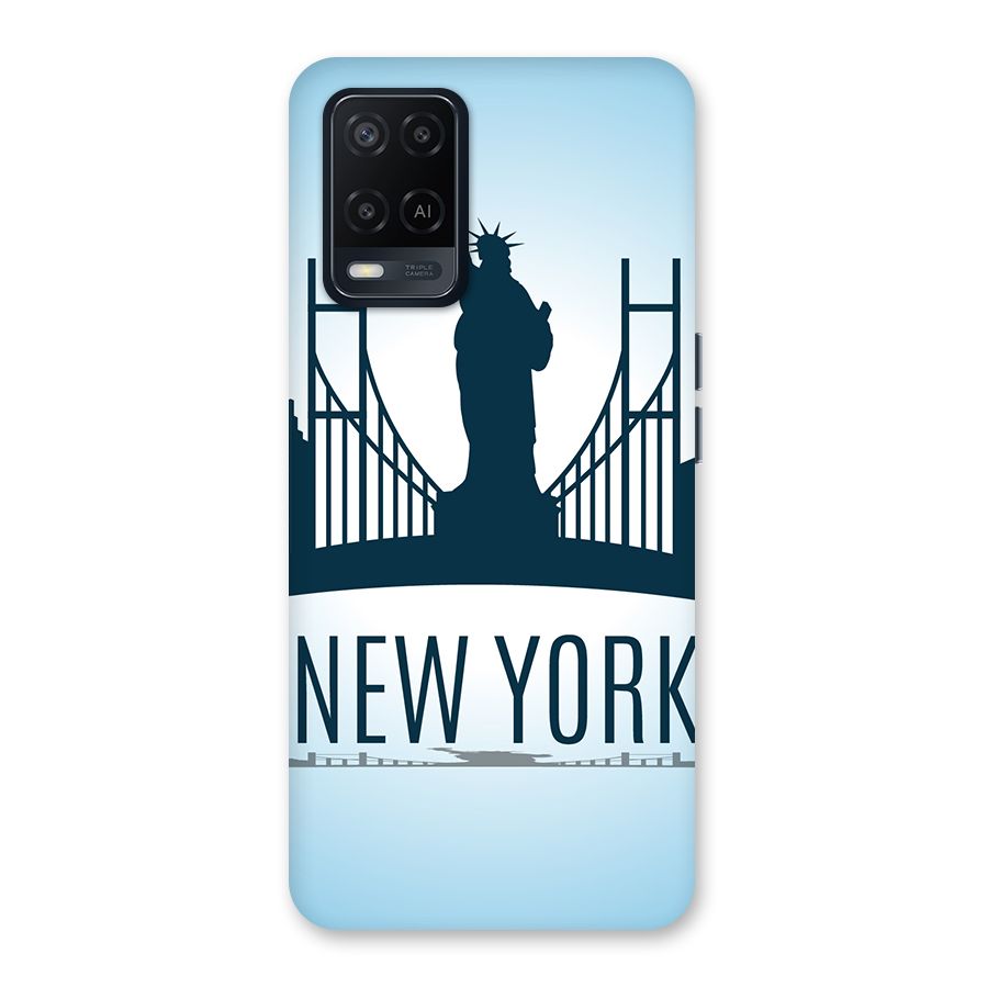 New York Skyline Back Case for Oppo A54
