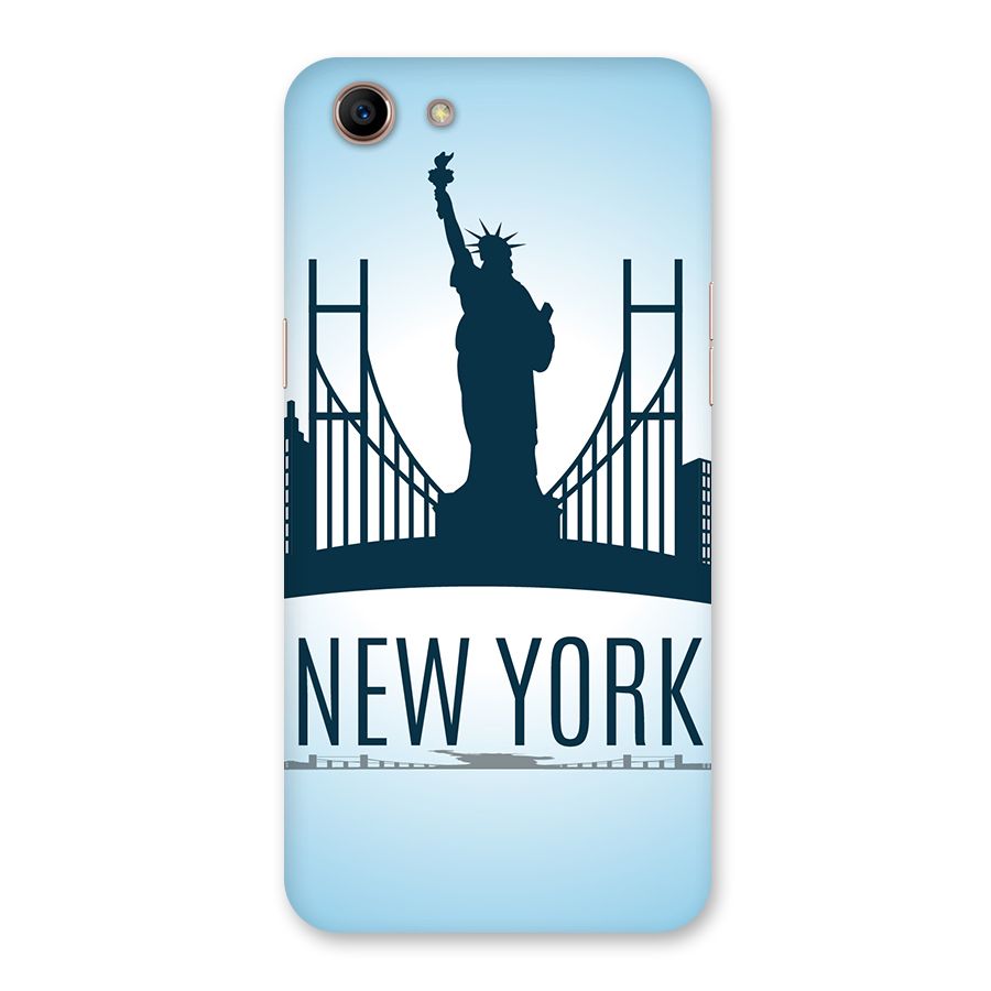 New York Skyline Back Case for Oppo A83 (2018)