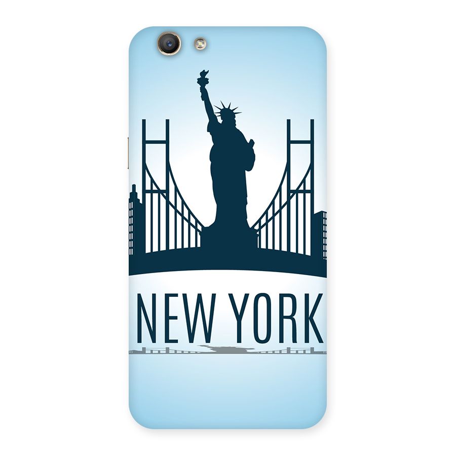 New York Skyline Back Case for Oppo F1s
