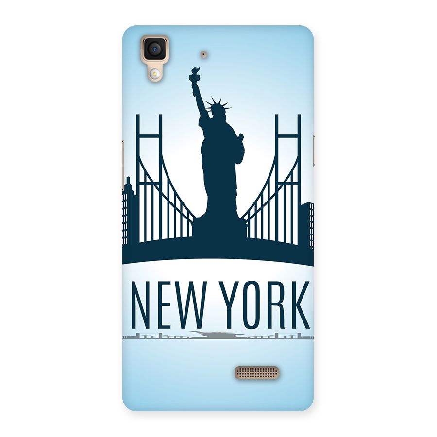 New York Skyline Back Case for Oppo R7