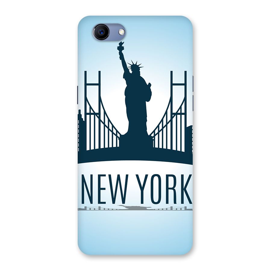 New York Skyline Back Case for Oppo Realme 1