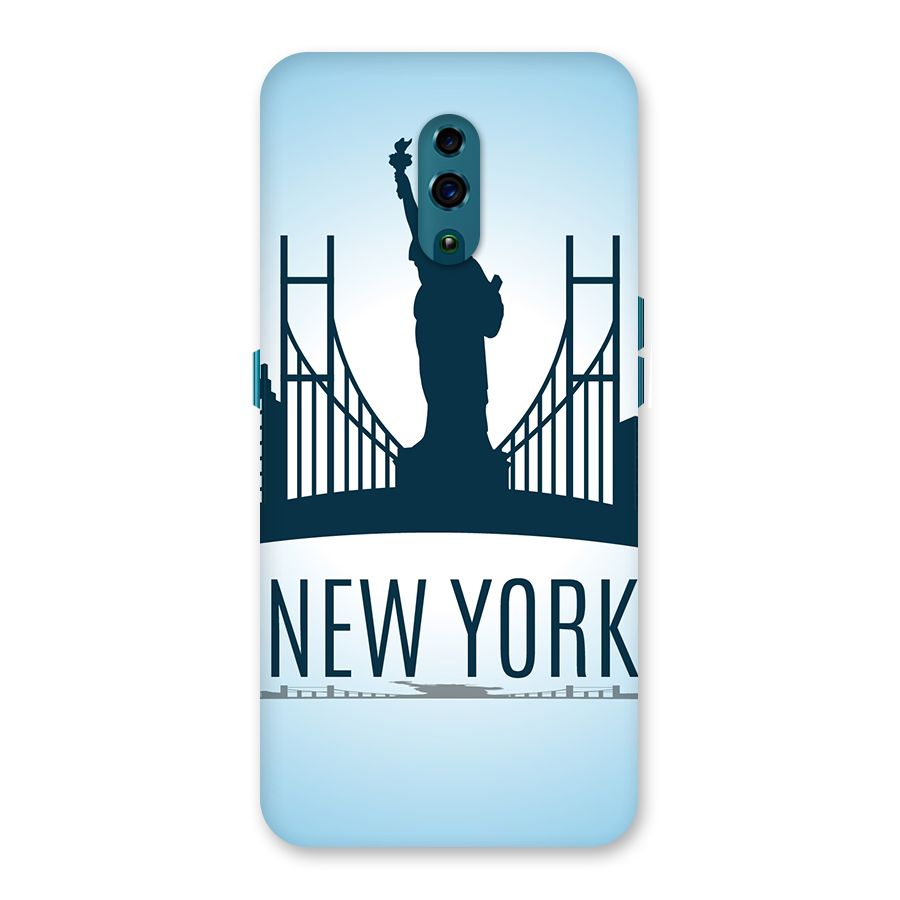 New York Skyline Back Case for Oppo Reno