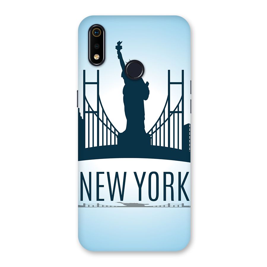 New York Skyline Back Case for Realme 3i