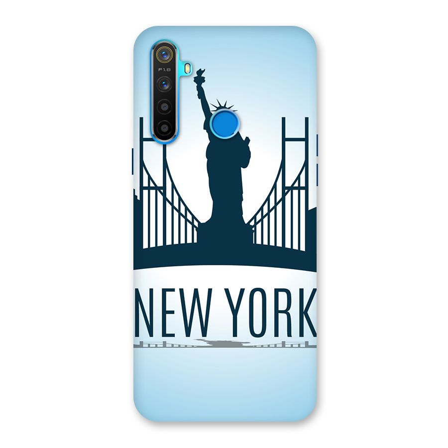 New York Skyline Back Case for Realme 5s