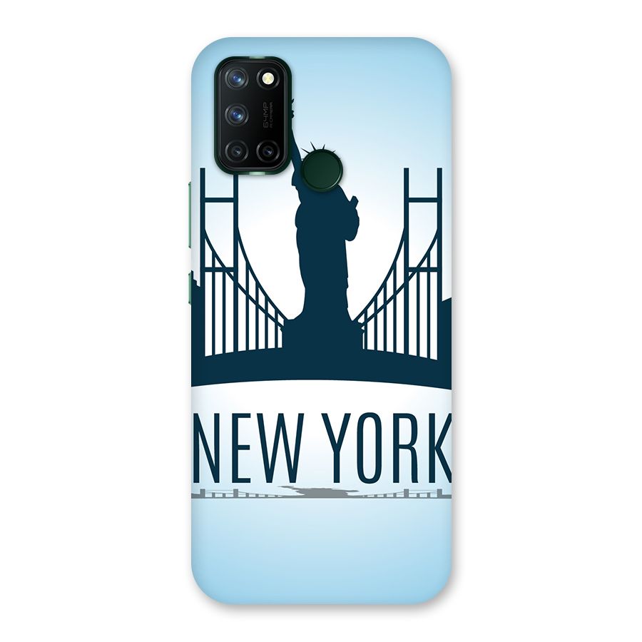 New York Skyline Back Case for Realme 7i