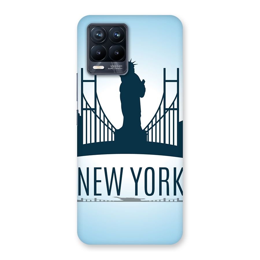 New York Skyline Back Case for Realme 8 Pro