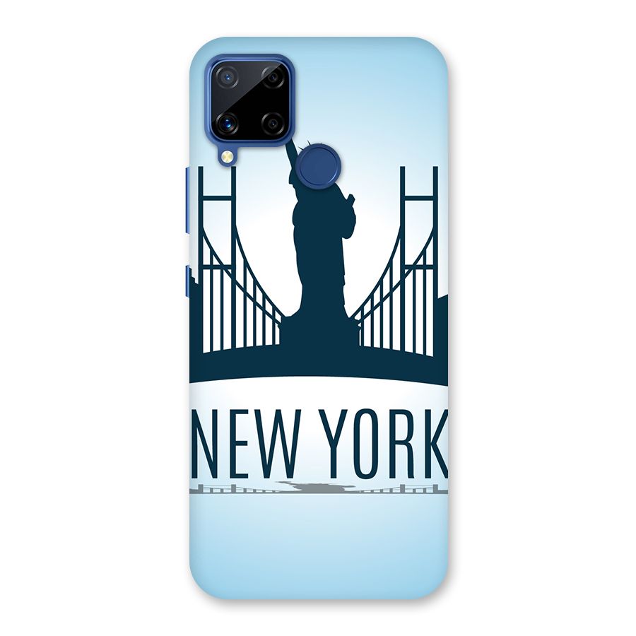 New York Skyline Back Case for Realme C15