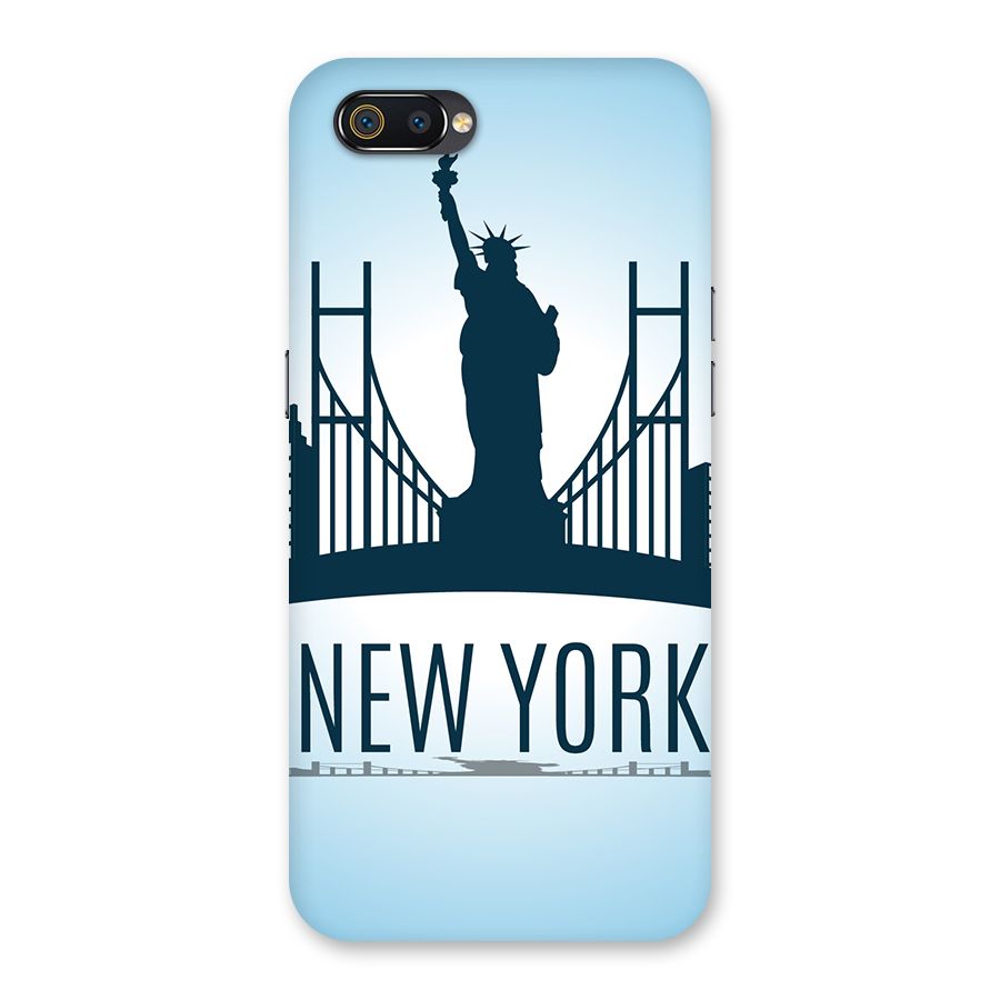 New York Skyline Back Case for Realme C2