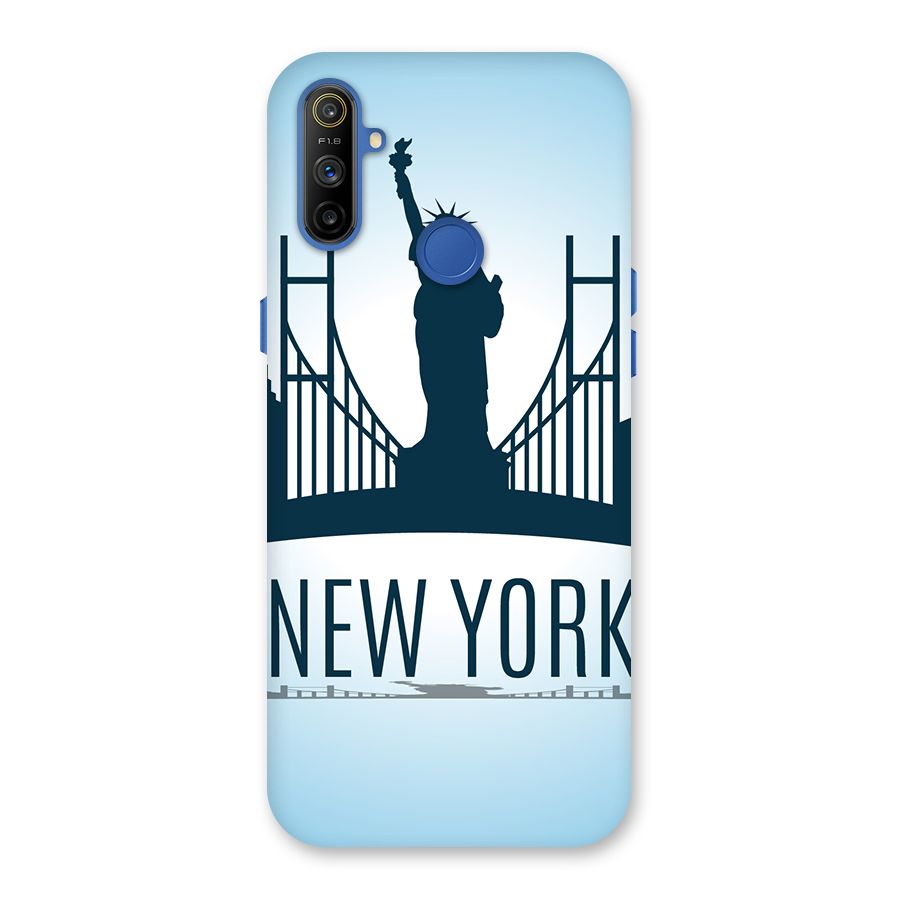 New York Skyline Back Case for Realme Narzo 10A