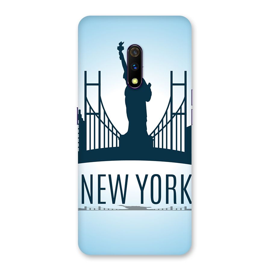 New York Skyline Back Case for Realme X