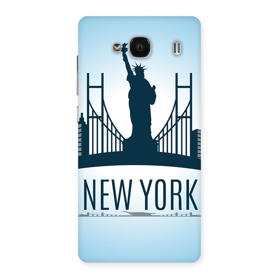 New York Skyline Back Case for Redmi 2s