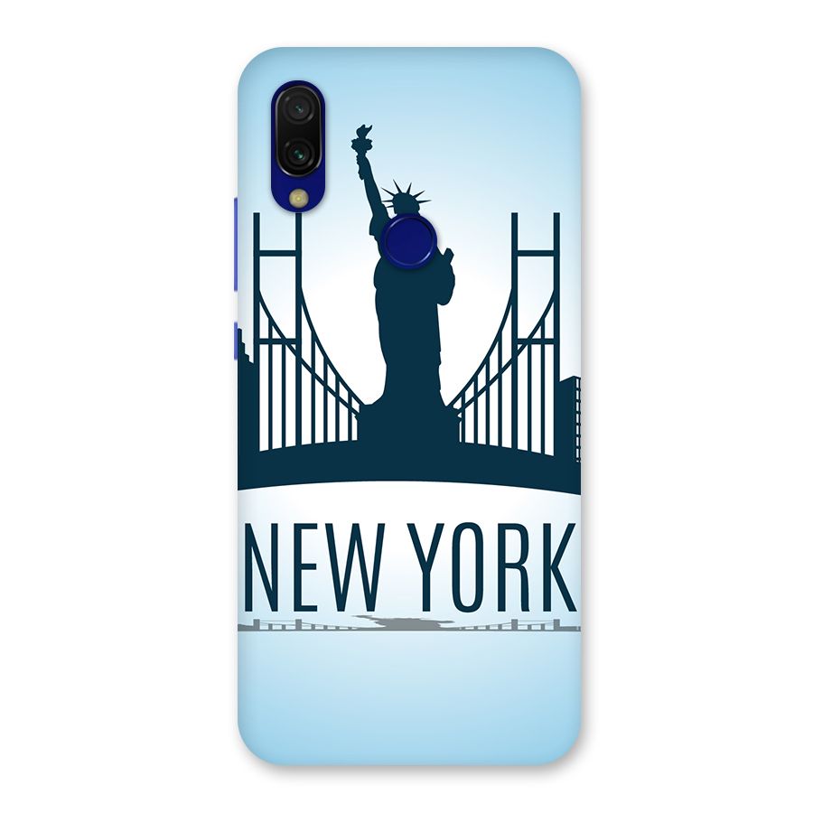 New York Skyline Back Case for Redmi 7