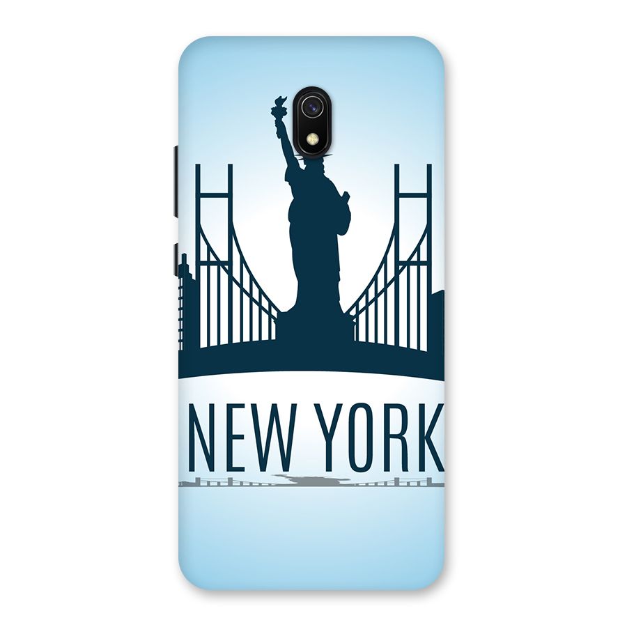 New York Skyline Back Case for Redmi 8A
