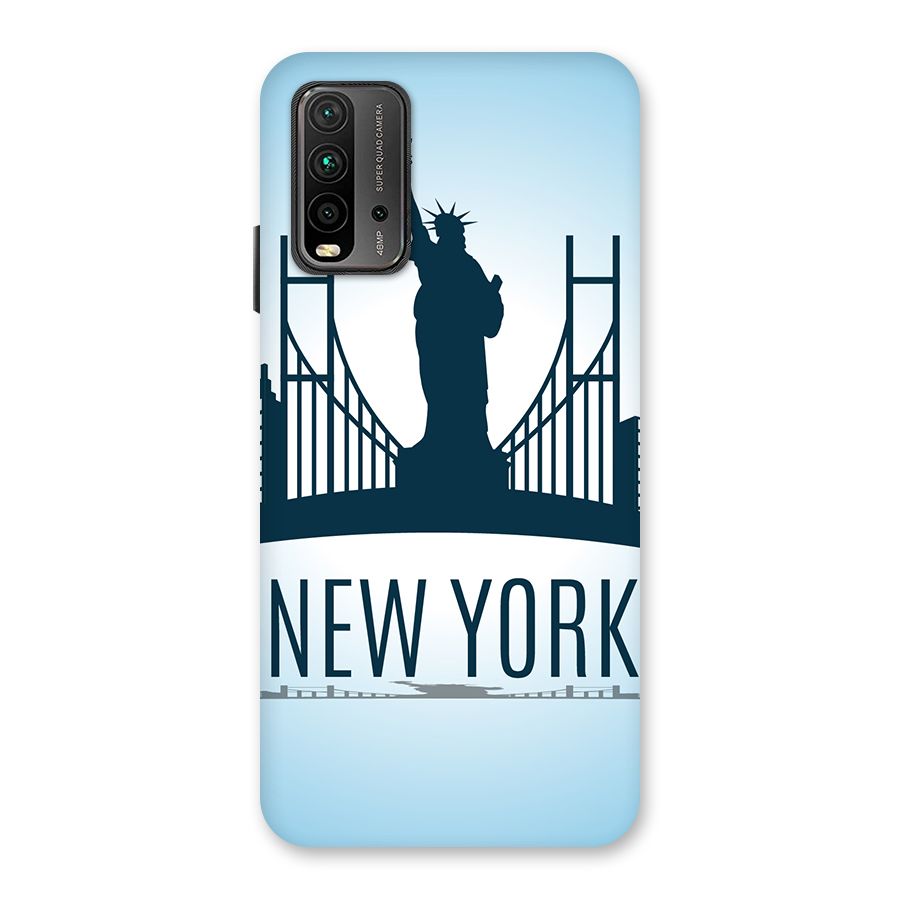 New York Skyline Back Case for Redmi 9 Power
