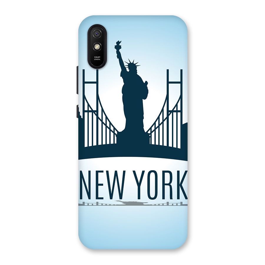 New York Skyline Back Case for Redmi 9i