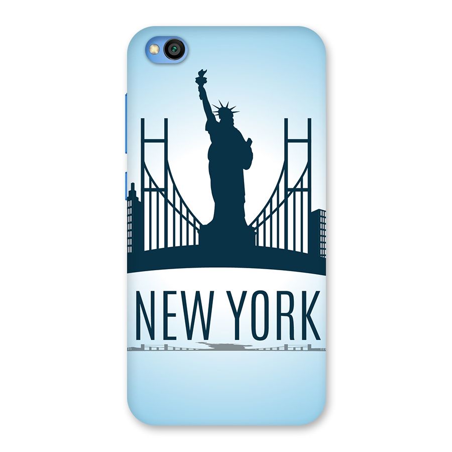 New York Skyline Back Case for Redmi Go