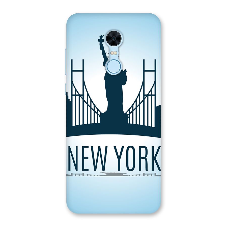 New York Skyline Back Case for Redmi Note 5