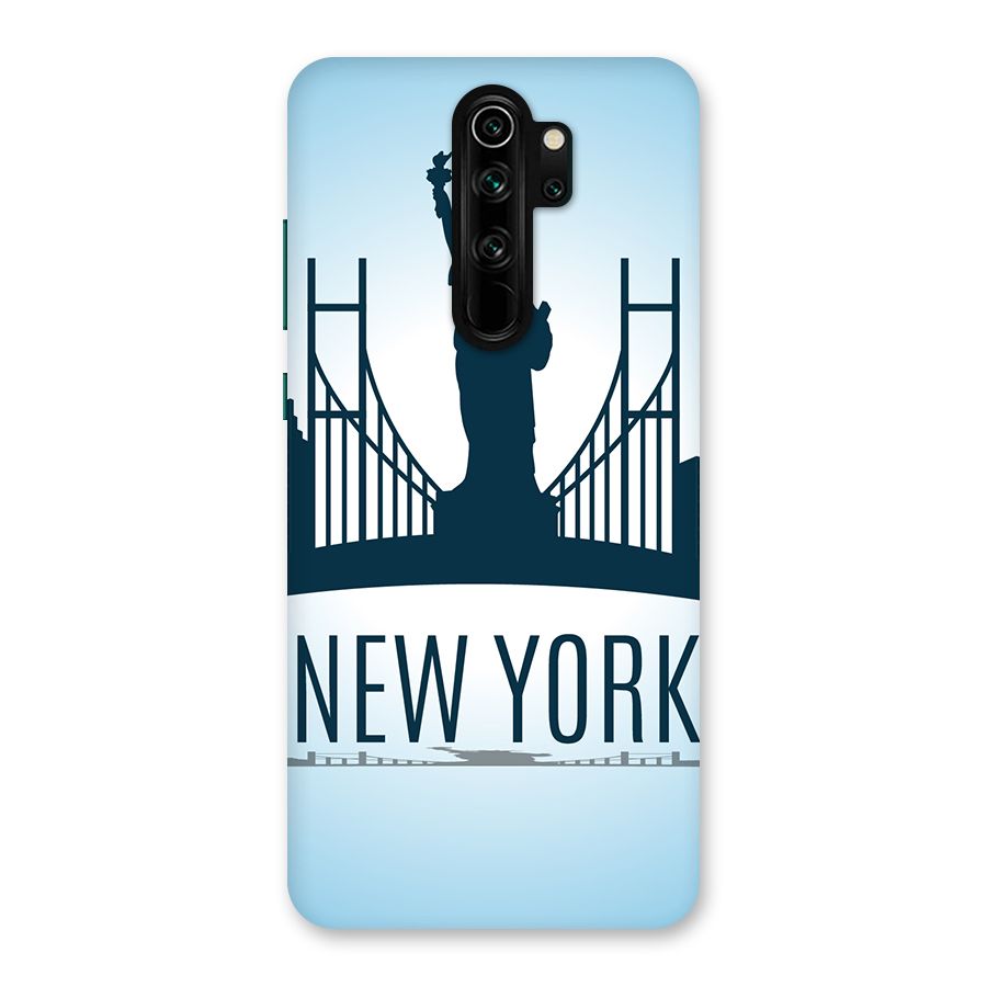 New York Skyline Back Case for Redmi Note 8 Pro
