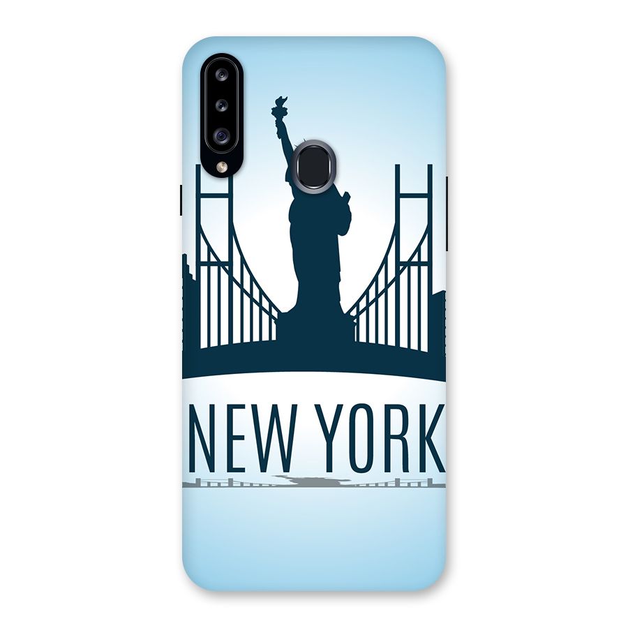 New York Skyline Back Case for Samsung Galaxy A20s