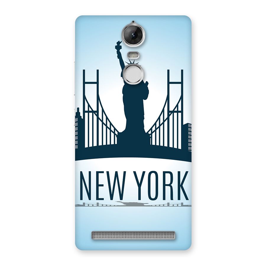 New York Skyline Back Case for Vibe K5 Note