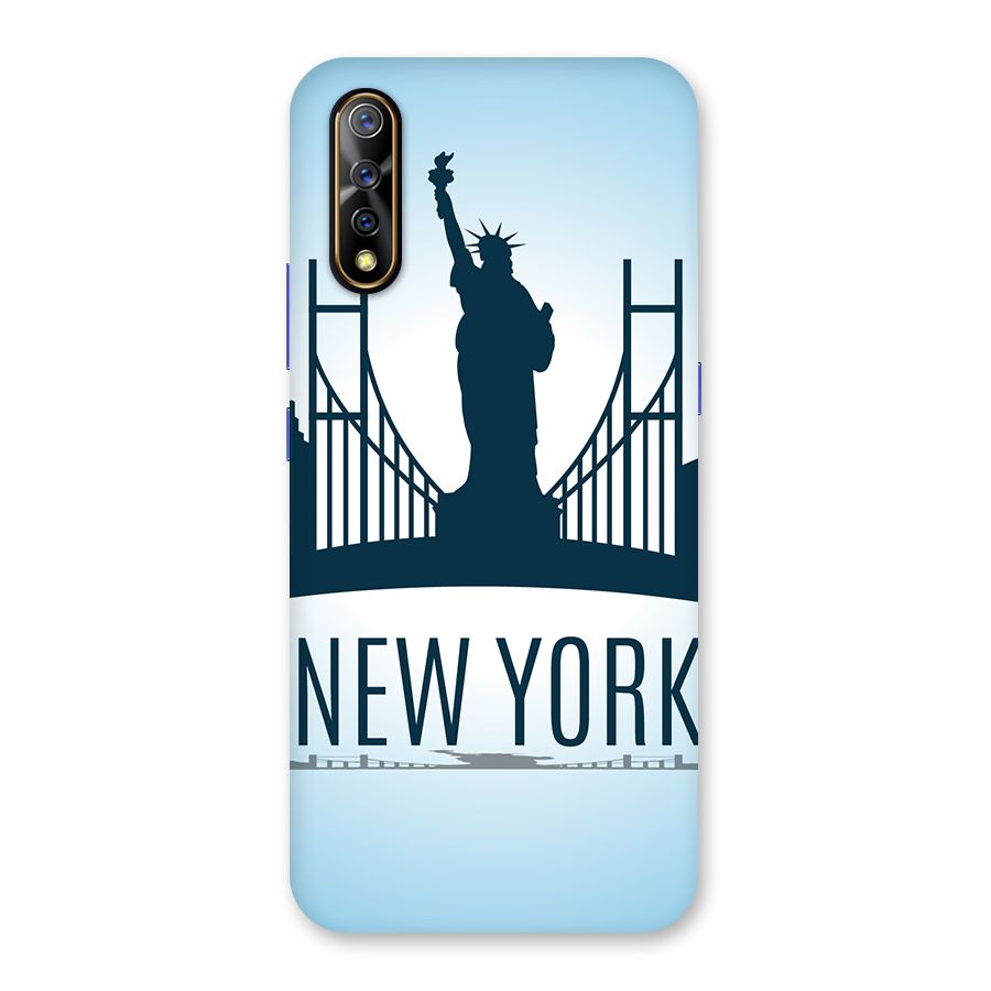 New York Skyline Back Case for Vivo S1