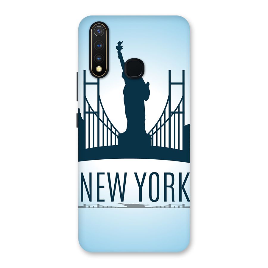 New York Skyline Back Case for Vivo U20