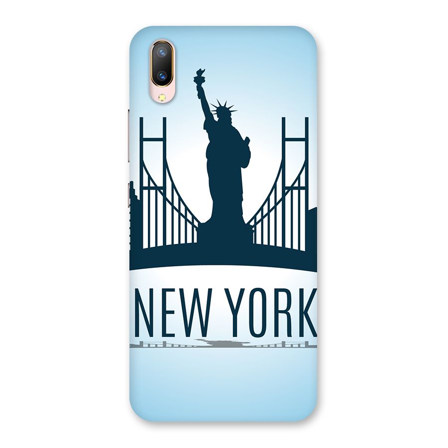 New York Skyline Back Case for Vivo V11 Pro