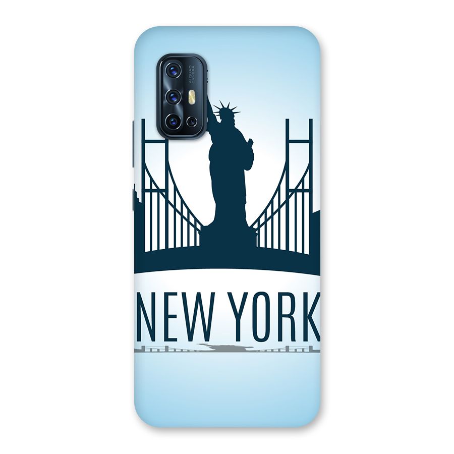 New York Skyline Back Case for Vivo V17