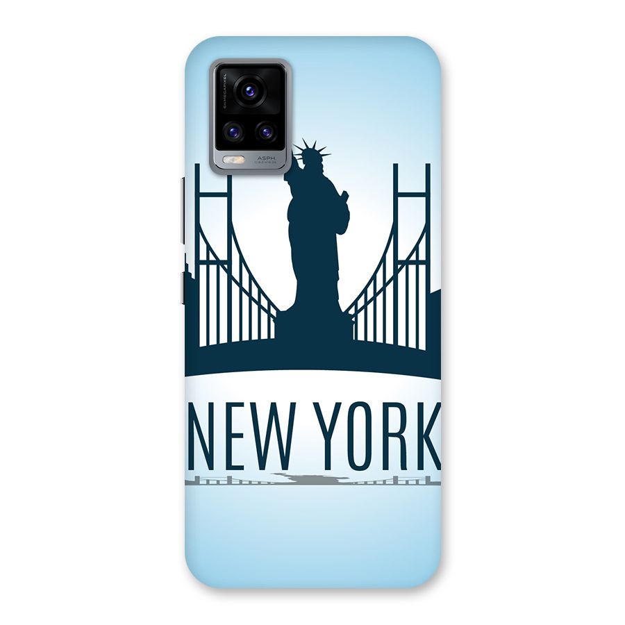New York Skyline Back Case for Vivo V20