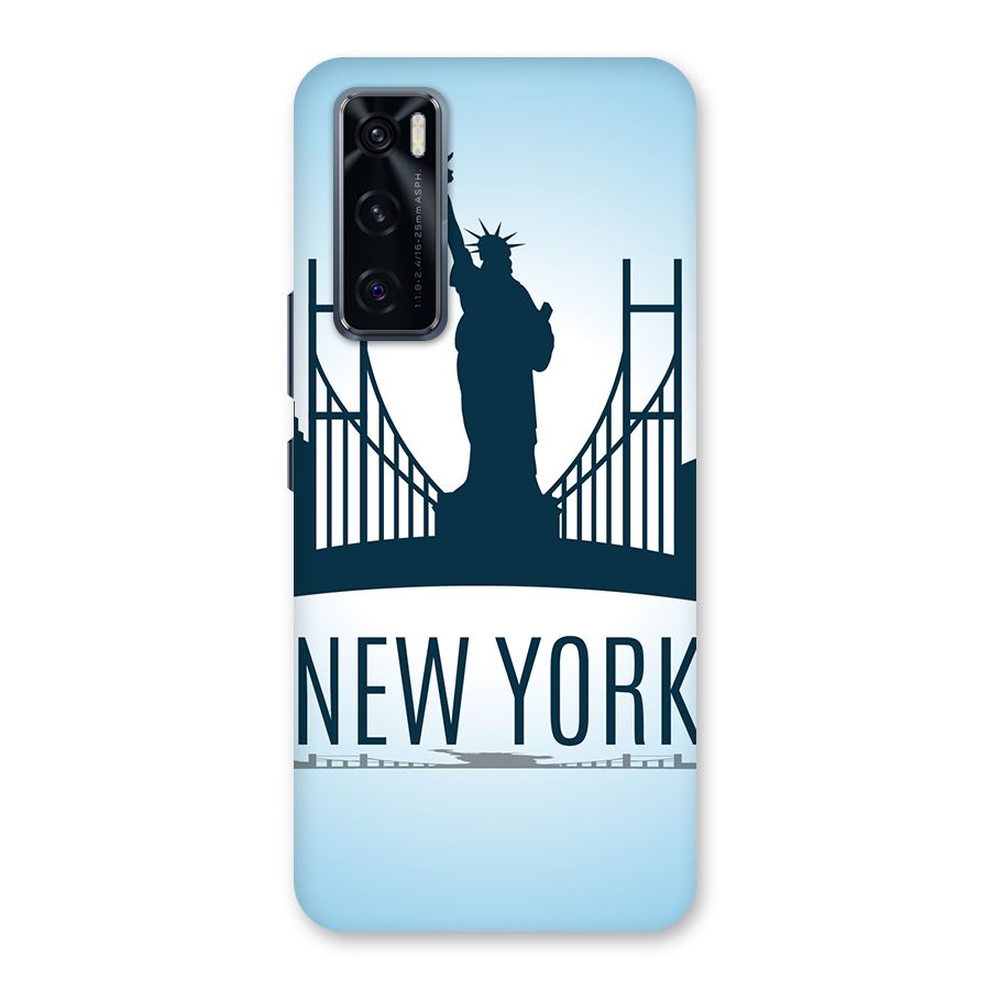 New York Skyline Back Case for Vivo V20 SE