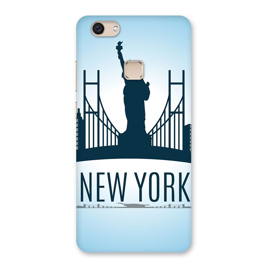 New York Skyline Back Case for Vivo V7