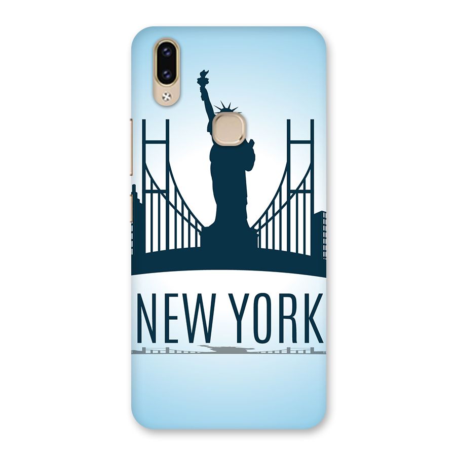 New York Skyline Back Case for Vivo V9 Youth