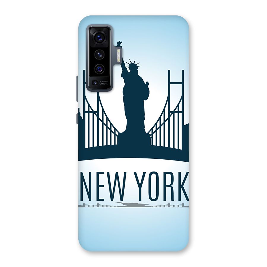 New York Skyline Back Case for Vivo X50