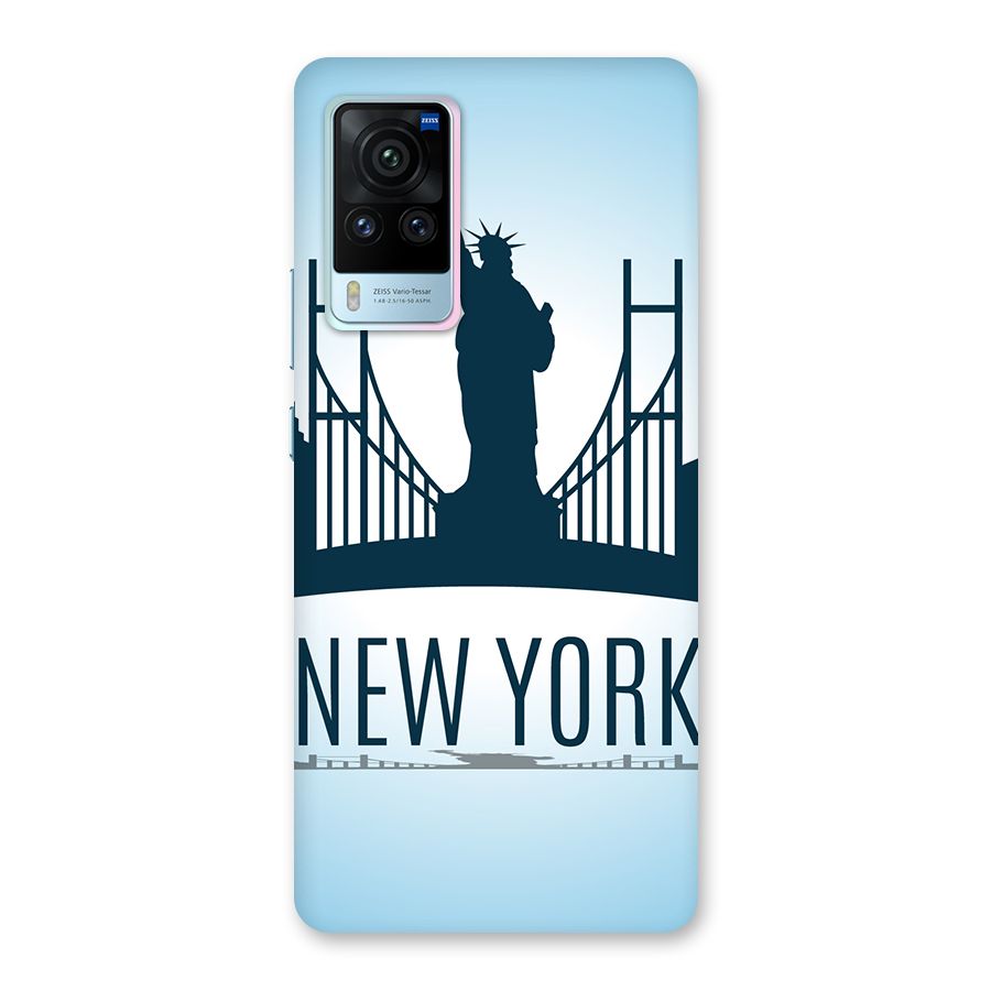 New York Skyline Back Case for Vivo X60 Pro