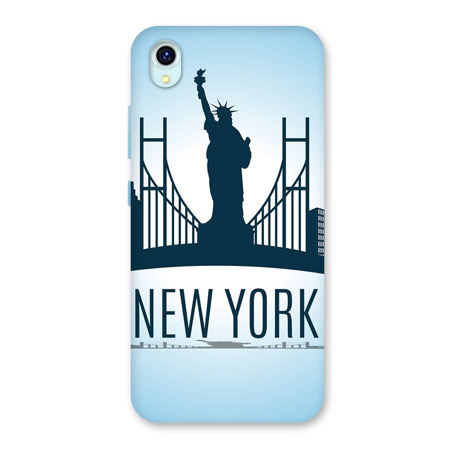 New York Skyline Back Case for Vivo Y1s