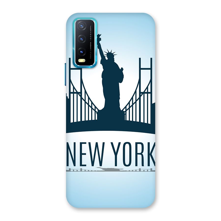 New York Skyline Back Case for Vivo Y20