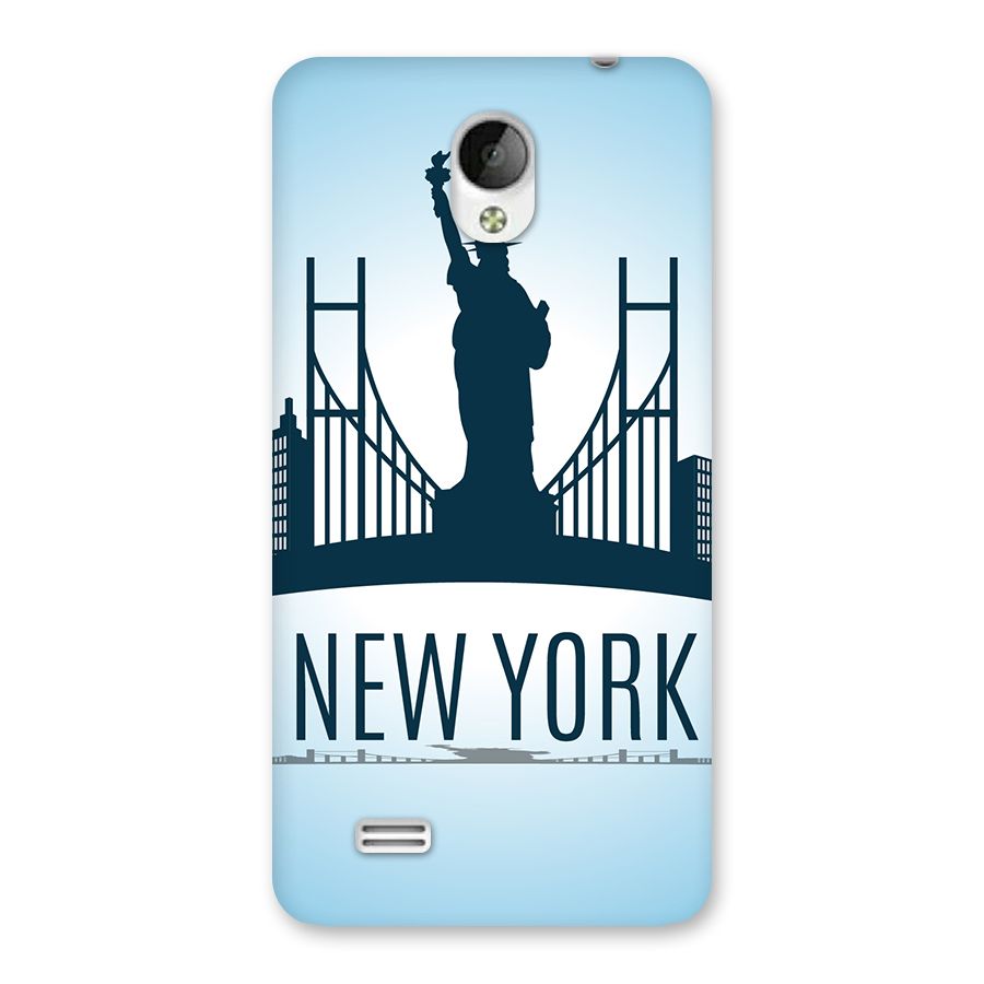 New York Skyline Back Case for Vivo Y21