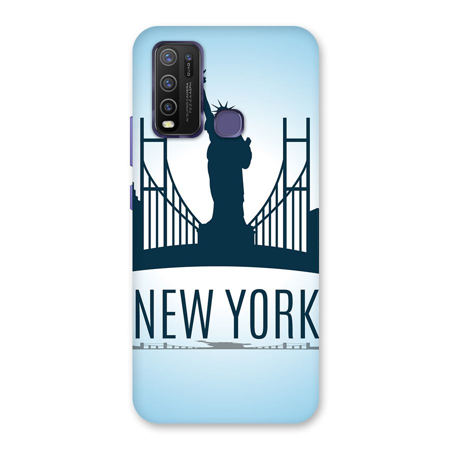 New York Skyline Back Case for Vivo Y30