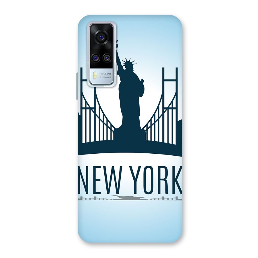 New York Skyline Back Case for Vivo Y31